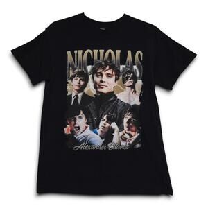 Nicholas Alexander Chavez Graphic T Shirt Black Gildan Heavy‎ Cotton Mens Size M